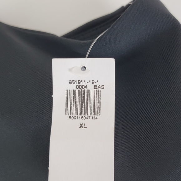 Old Navy Black PowerSoft Athletic Square Neck Dress With Shorts Sz XL NEW - Picture 12 of 14